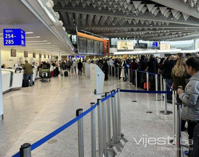 Masovno otkazivanje i odgode letova u Njemačkoj zbog štrajka