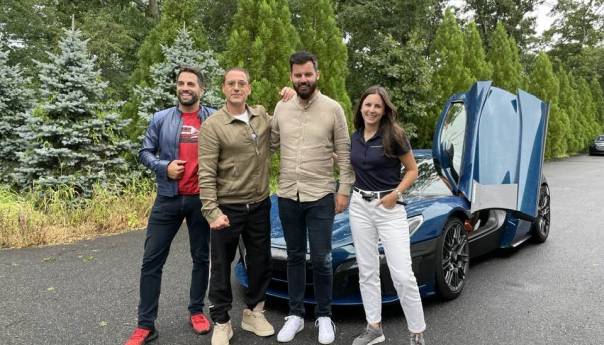 Mate Rimac u društvu holivudskog glumca Roberta Downeyja Jr.