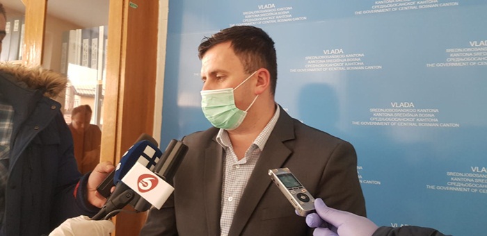 Matić: Osim jedne osobe u Kiseljaku, u SBK nije bilo novozaraženih