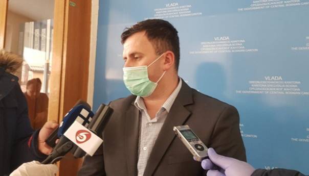 Matić: Osim jedne osobe u Kiseljaku, u SBK nije bilo novozaraženih