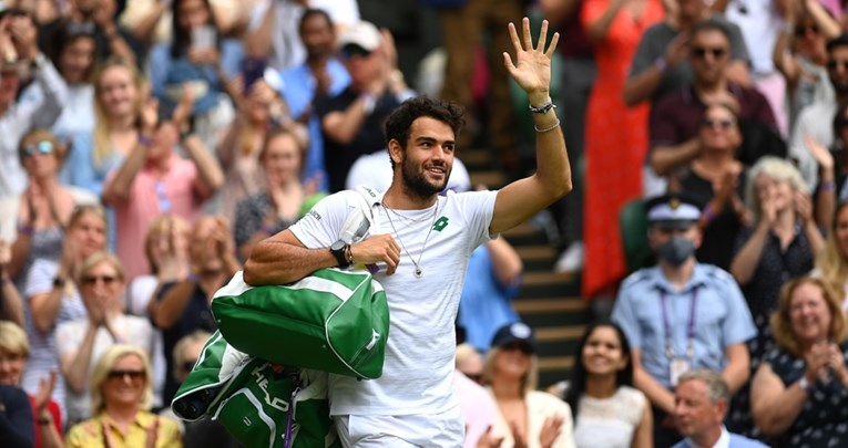 Matteo Berrettini prvi finalista Wimbledona