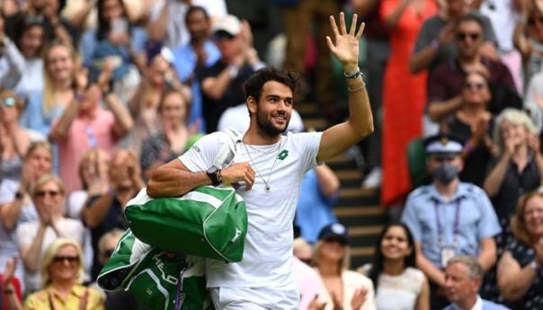 Matteo Berrettini prvi finalista Wimbledona