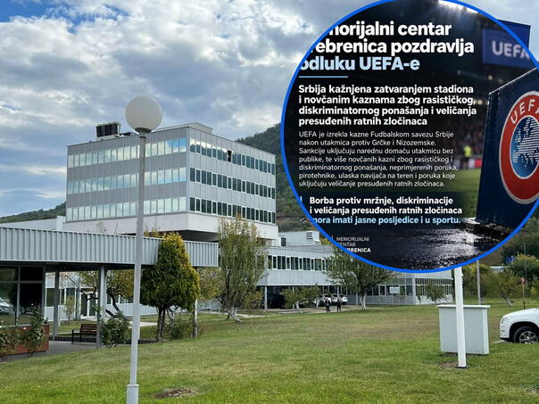 MC Srebrenica pozdravio odluku UEFA-e: Veličanje ratnih zločinaca mora imati posljedice