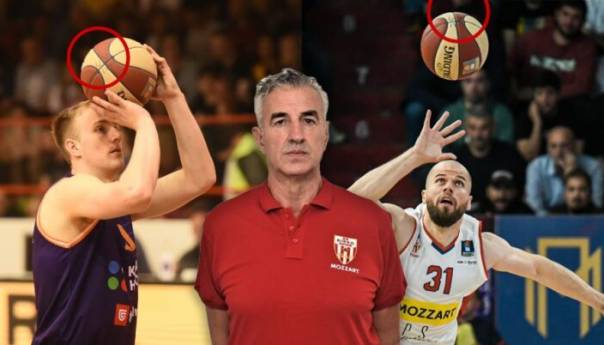 Meč ABA lige u Srbiji se igrao loptom s natpisom četiri 'S'