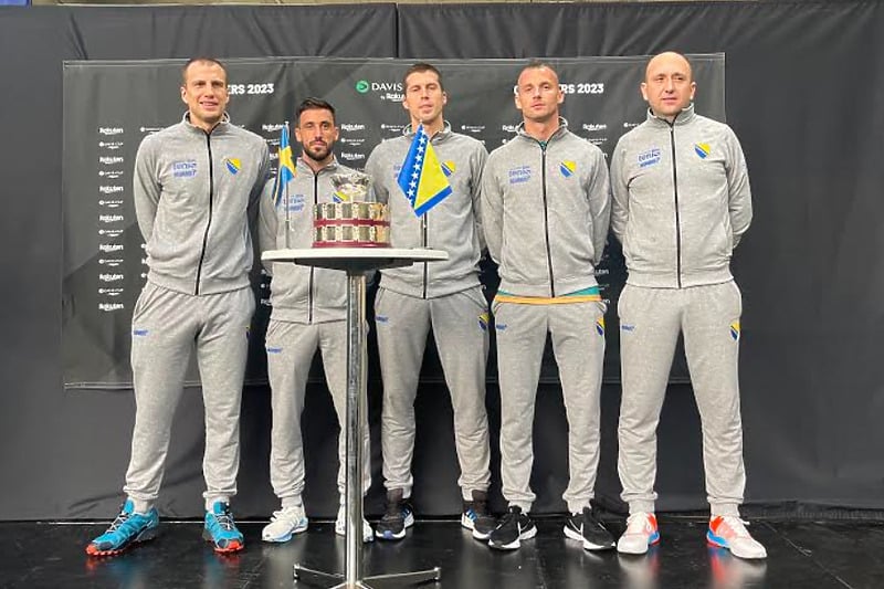 Meč teniskih Davis Cup reprezentacija Švedske i BiH otvaraju Ymer i Bašić