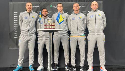 Meč teniskih Davis Cup reprezentacija Švedske i BiH otvaraju Ymer i Bašić