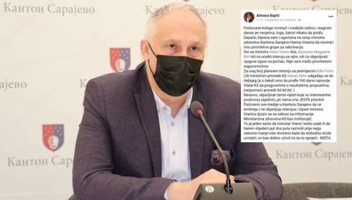 Medijski bojkot dužnosnika Vlade KS nakon izjave ministra Vranića