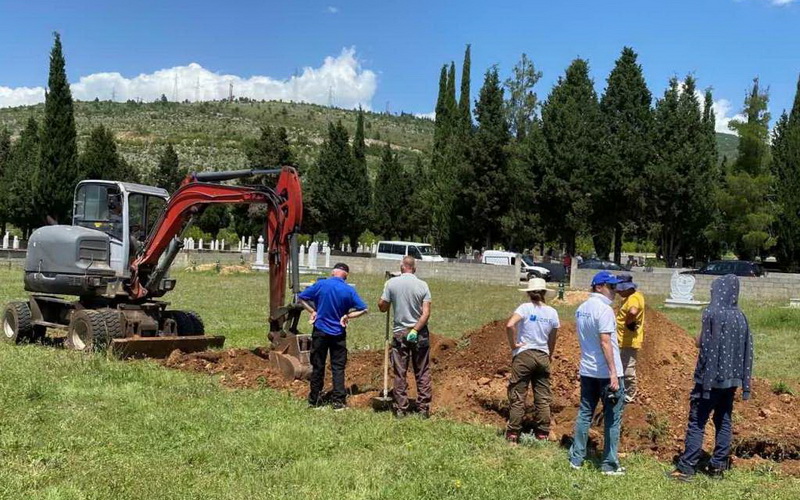 Ekshumacija kod Mostara: Posmrtni ostaci najmanje 15 osoba