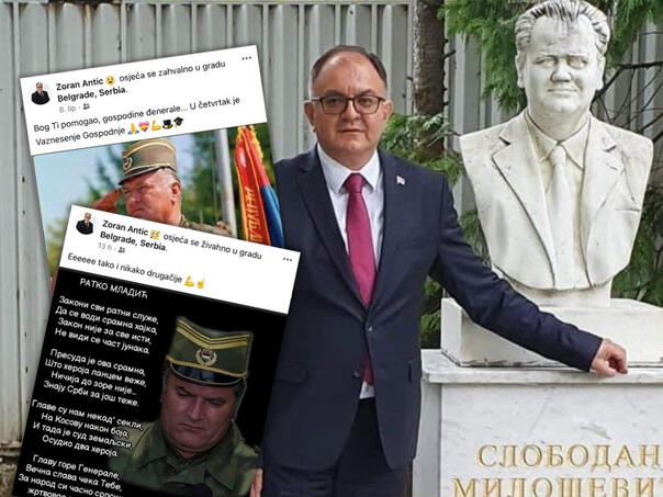 Među 'kadetima' iz Srbije i zvaničnik koji veliča zločinca Mladića