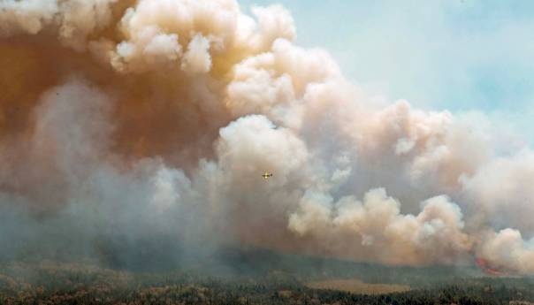 Međunarodna pomoć u borbi protiv velikih šumskih požara u Kanadi