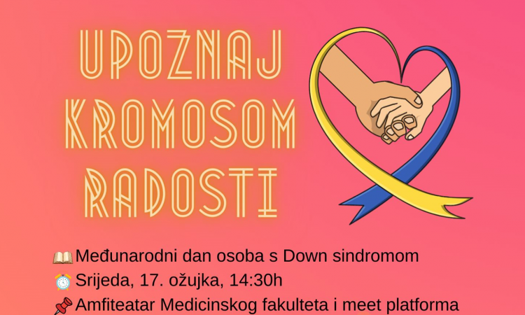 Međunarodni dan osoba s Down sindromom: 'Upoznaj kromosom radosti'