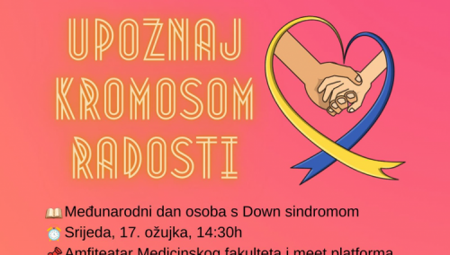 Međunarodni dan osoba s Down sindromom: 'Upoznaj kromosom radosti'