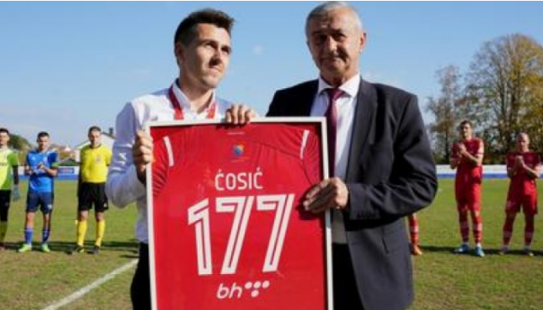 Mehmed Ćosić se oprostio od dresa Veleža