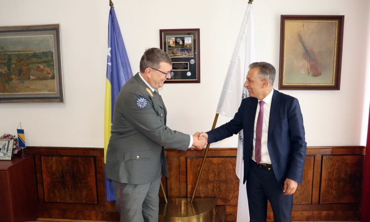 Mehmedagić i komandat Platzer o saradnji OSA-e i EUFOR-a