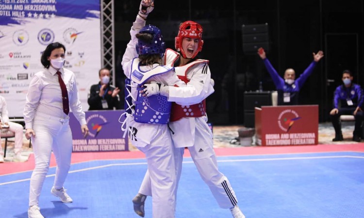 Mehmedović osvojila srebrenu medalju na Evropskom taekwondo prvenstvu za juniore