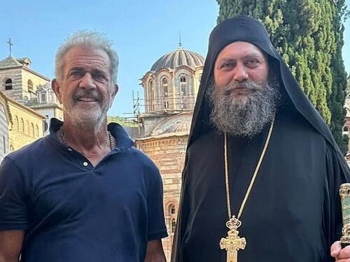 Mel Gibson stigao u manastir Hilandar
