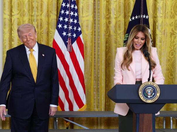 Melania opisala Trumpa jednom riječju, publika prasnula u smijeh
