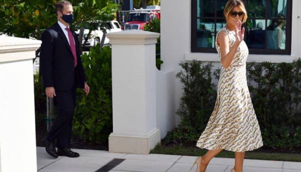 Melania Trump glasala na Floridi