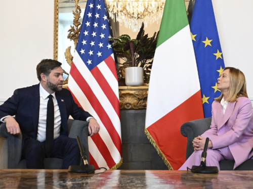 Meloni jučer sa Trumpom, danas sa Vanceom o carinama, Ukrajini...