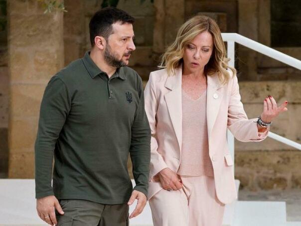 Meloni u razgovoru sa Zelenskim obećala pomoć Ukrajini