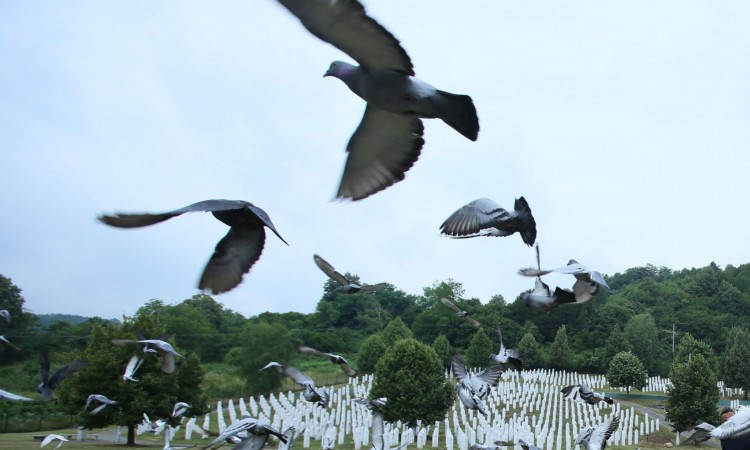 Memorijalni let golubova za žrtve genocida u Srebrenici