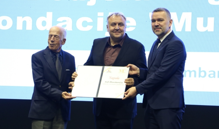 Merhamet Avdi Huseinoviću dodijelio nagradu iz Fondacije "Muradif Ćato"