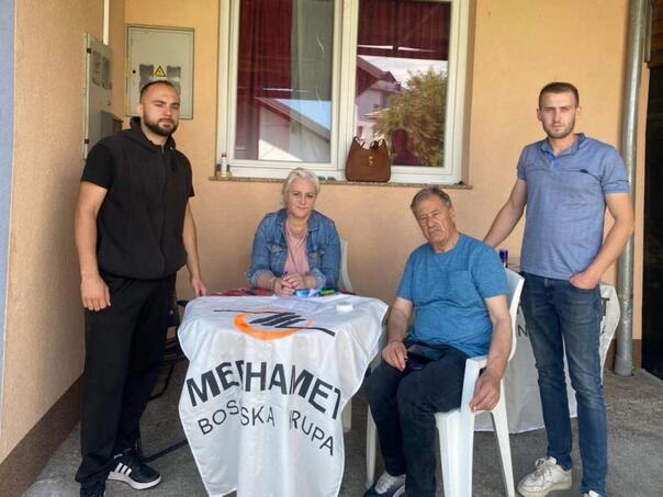 "Merhamet" Bosanska Krupa podijelio kurbansko meso socijalno ugroženim porodicama