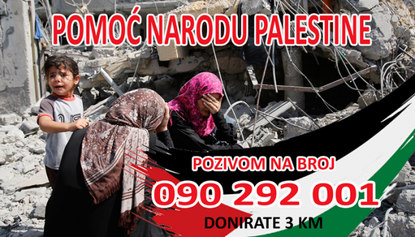 "Merhamet" šalje interventnu pomoć narodu Palestine, pokrenuta i humanitarna akcija