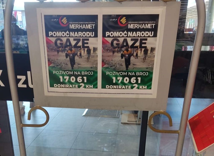 Merhamet u Hercegovini prikupio preko 100.000 KM za palestinski narod u Gazi