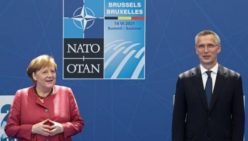 Merkel i Stoltenberg u Berlinu, tema susreta Bjelorusija i Rusija