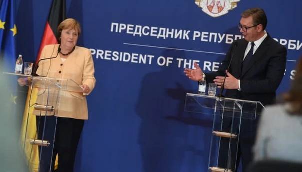 Merkel nahvalila Vučića: Čovjek koji ne daje lažna obećanja