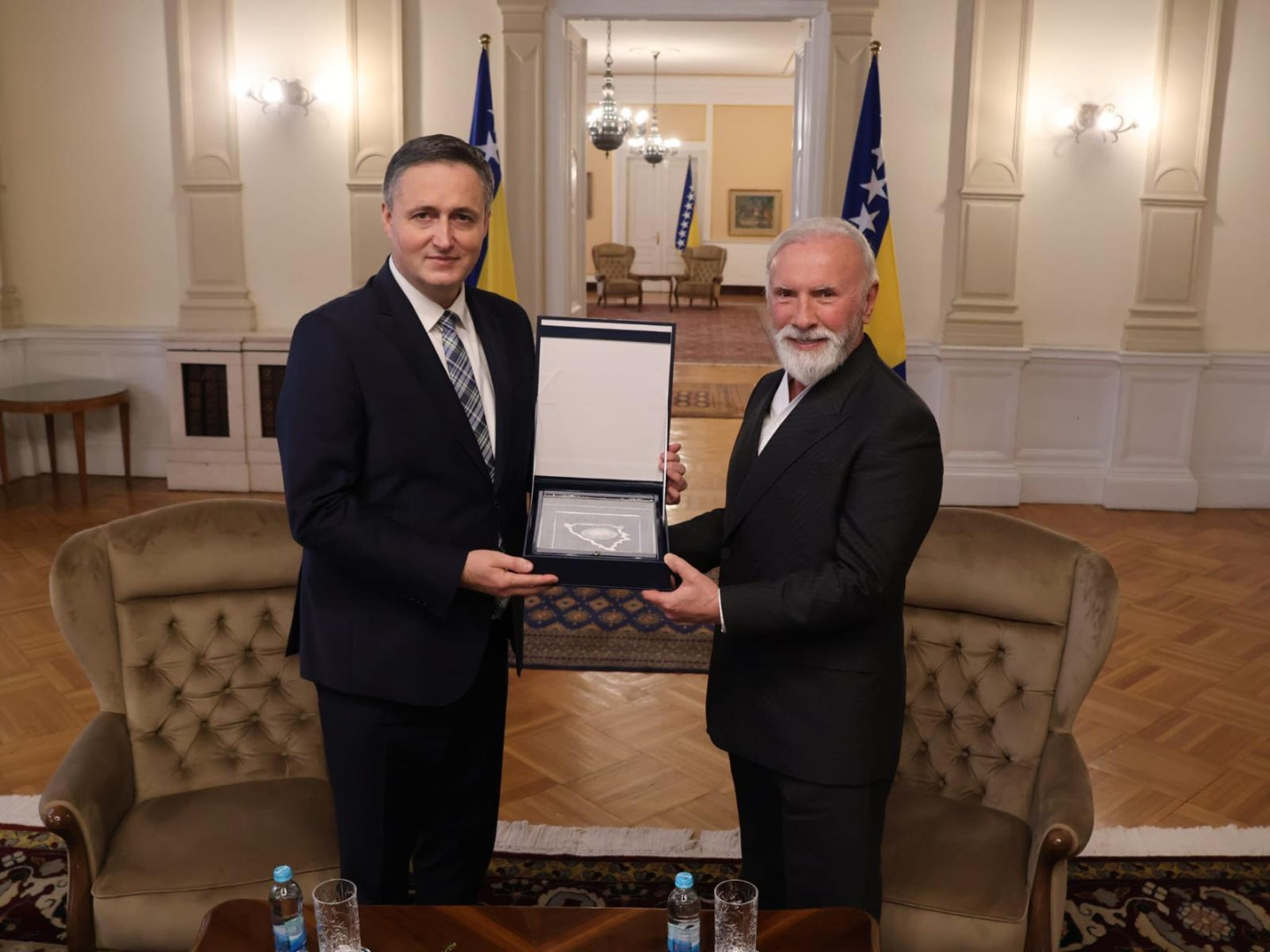 Bećirović nagradio Merlina: Umjetnost koja spaja i nadilazi granice