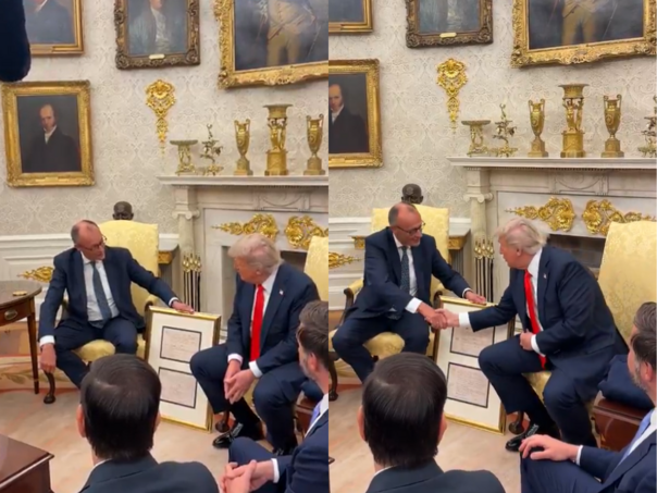 Merz uručio Trumpu rodni list njegova djeda, simboličan početak važnih razgovora