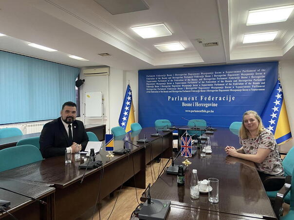 Mešalić o politici DF sa predstavnicima britanske ambasade: Konstruktivan sastanak