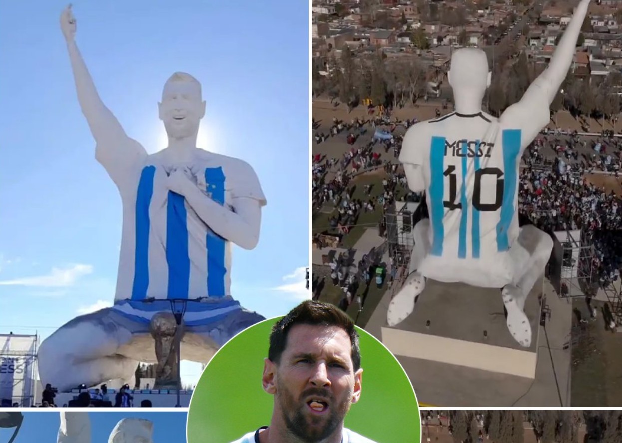 Messi dobio kip visok 26 metara