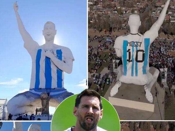 Messi dobio kip visok 26 metara