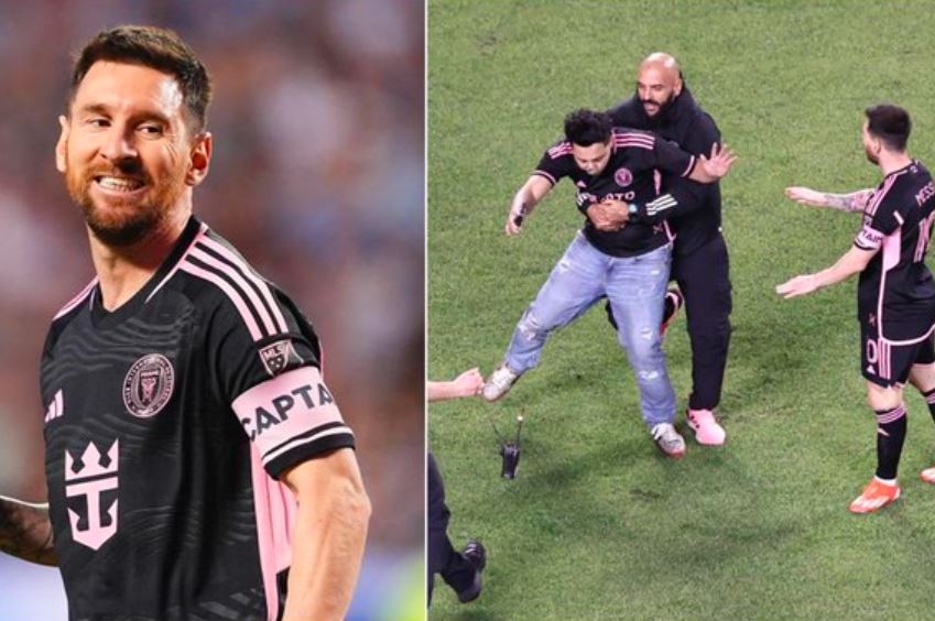 Messijev tjelohranitelj utrčao na teren i 'obezbjedio' Argentinca