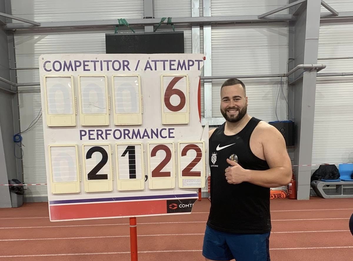 Mesud Pezer oborio lični i bh. rekord u bacanju kugle