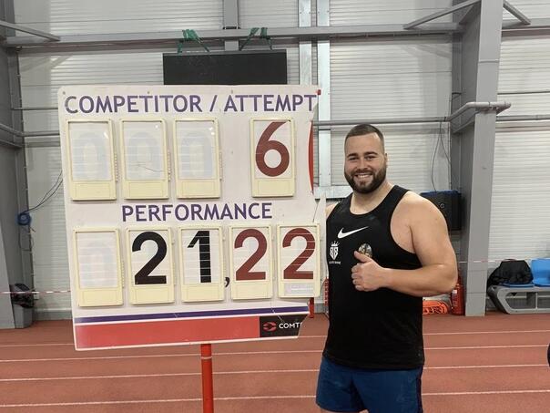 Mesud Pezer oborio lični i bh. rekord u bacanju kugle