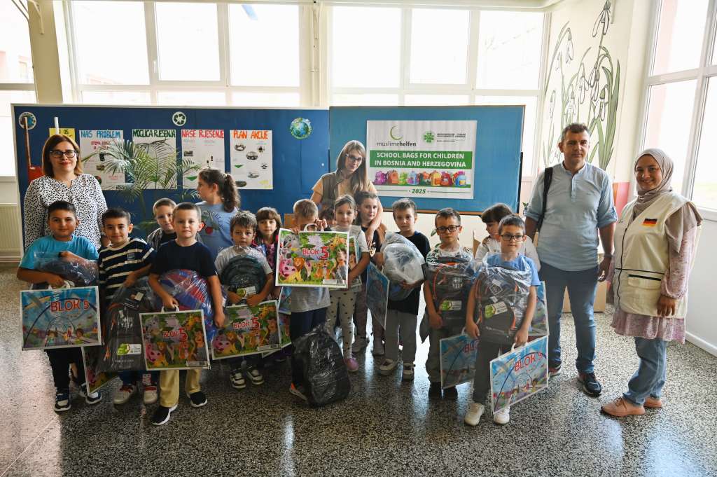 MFS-EMMAUS podijelio 1.405 školskih ruksaka djeci širom BiH