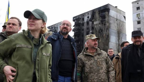 Michel bježao u sklonište zbog raketnog udara tokom posjete Odesi