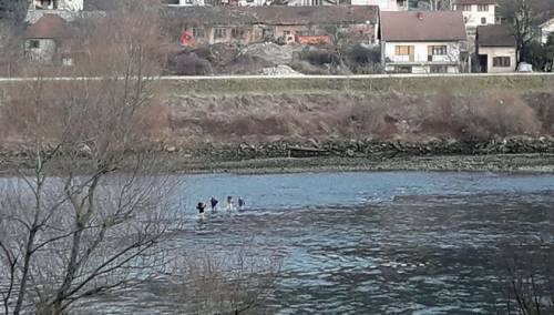 Migrant nestao u Drini pri pokušaju ilegalnog prelaska granice