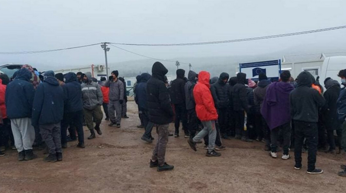 Migranti u kampu Lipa i dalje na otvorenom 