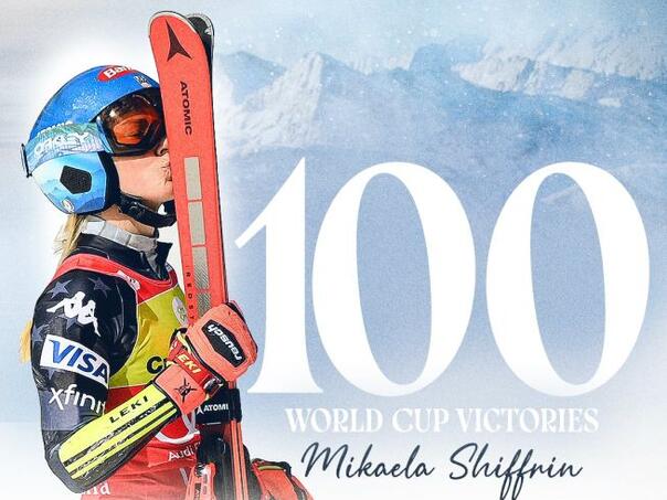 Mikaela Shiffrin upisala jubilarnu 100. pobjedu u karijeri