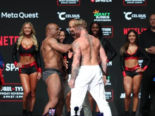 Mike Tyson na vaganju ošamario Jakea Paula