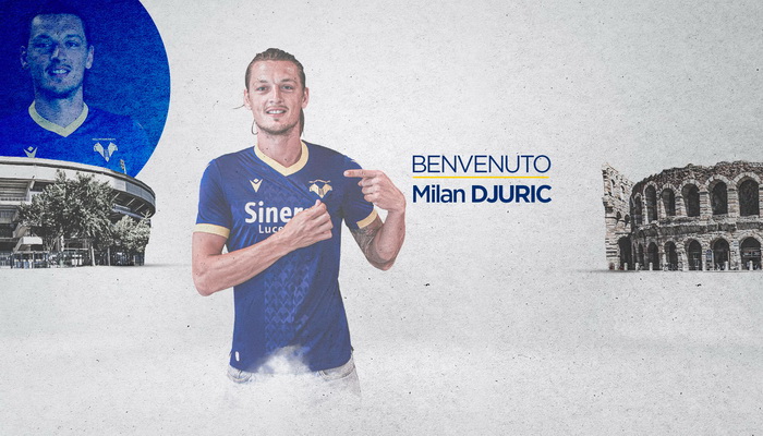 Milan Đurić zvanično predstavljen u Veroni!