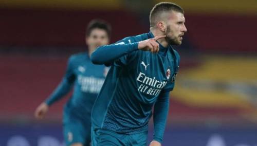 Milan zasluženo slavio na gostovanju Romi u derbiju