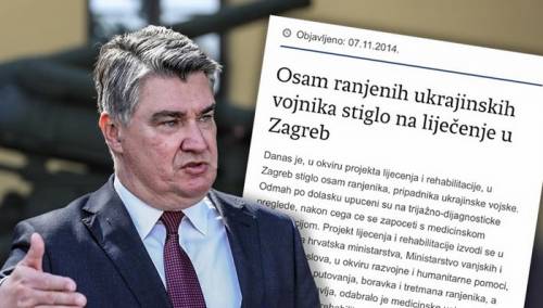 Milanović 2014. odobrio dolazak ukrajinskih vojnika u Hrvatsku