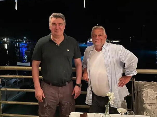 Milanović i Orban sastali se na Braču; Ured predsjednika: To mu je posao