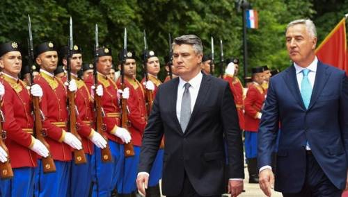 Milanović na Cetinju: Došao sam dati podršku evropskom putu Crne Gore